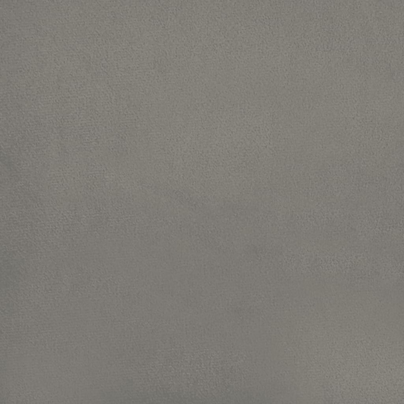 Taschenfederkernmatratze Hellgrau 90x190x20 cm Samt