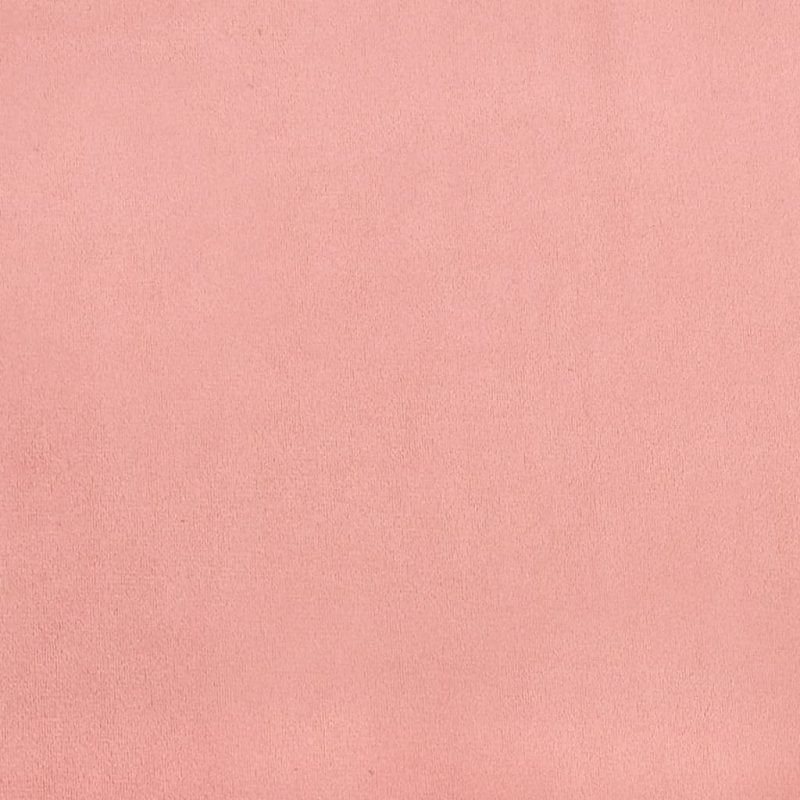 Taschenfederkernmatratze Rosa 90x190x20 cm Samt