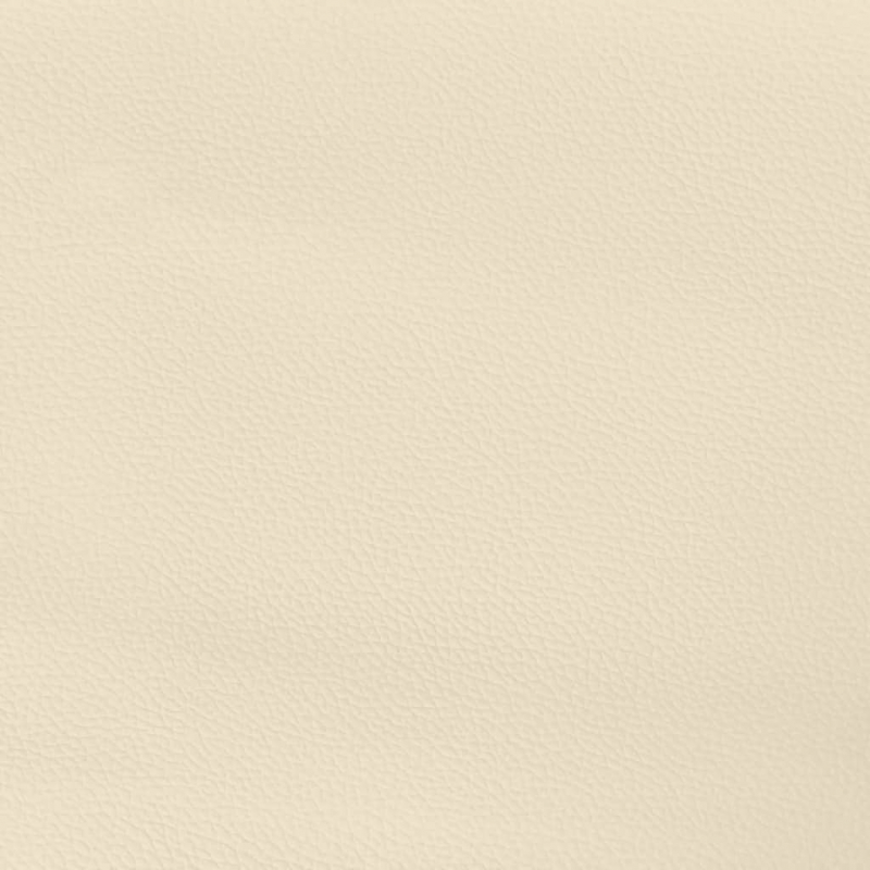 Taschenfederkernmatratze Creme 140x190x20 cm Kunstleder