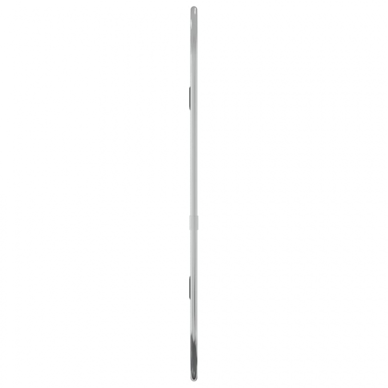 Wandspiegel Silbern 40x15 cm Oval