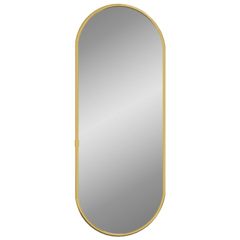 Wandspiegel Golden 50x20 cm Oval