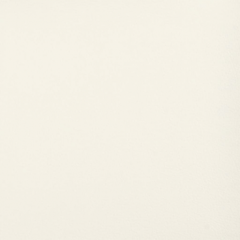 Fußhocker Creme 60x50x41 cm Kunstleder