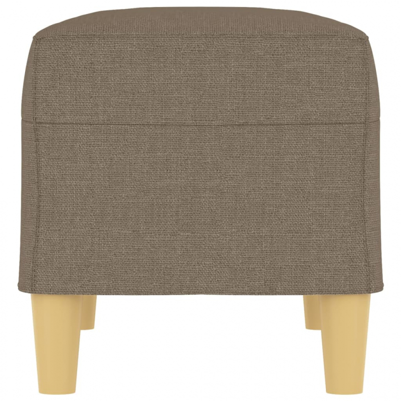 Sitzbank Taupe 70x35x41 cm Stoff