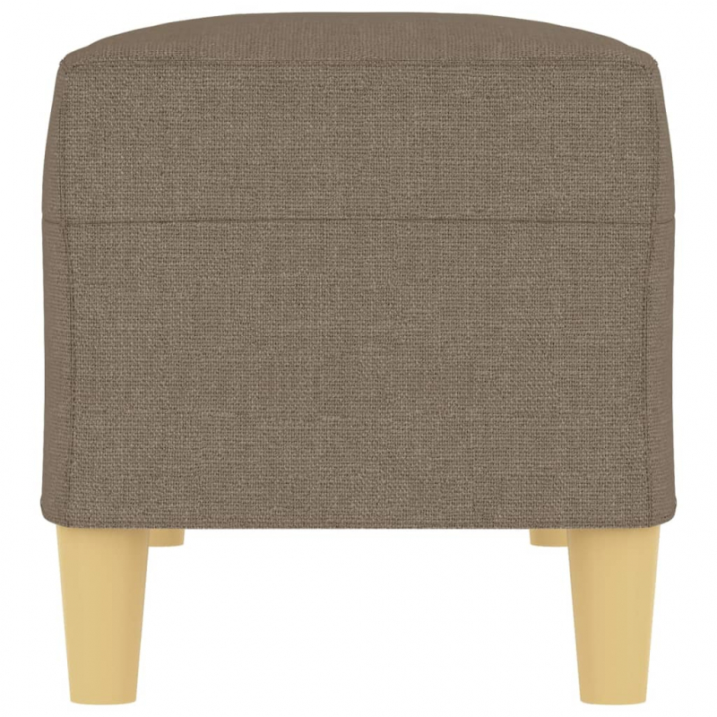 Sitzbank Taupe 100x35x41 cm Stoff