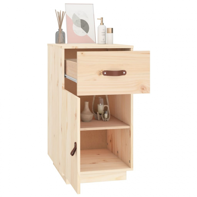 Schreibtisch-Schrank 40x50x75 cm Massivholz Kiefer