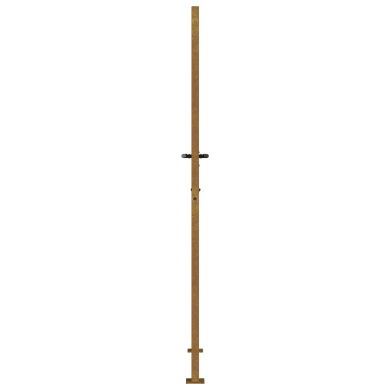 Gartentor 105x205 cm Cortenstahl Bambus-Design