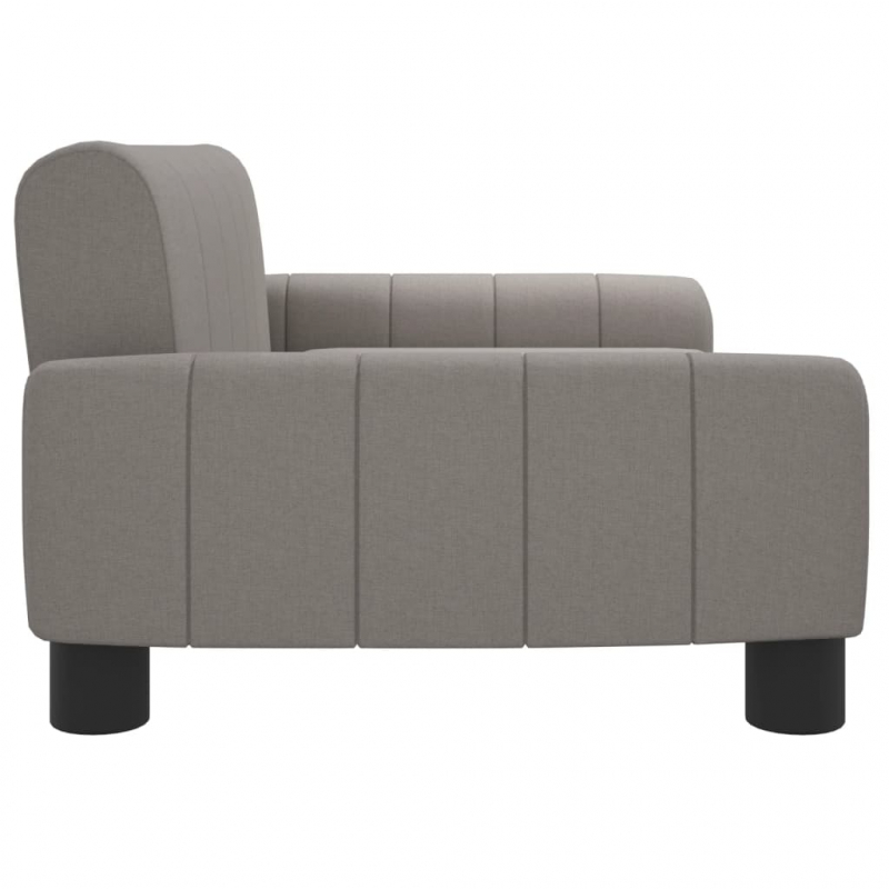 Hundebett Taupe 70x45x30 cm Stoff