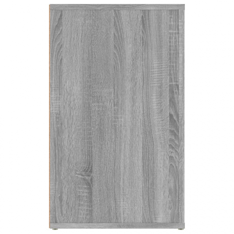 Nachttisch Grau Sonoma 50x36x60 cm Holzwerkstoff