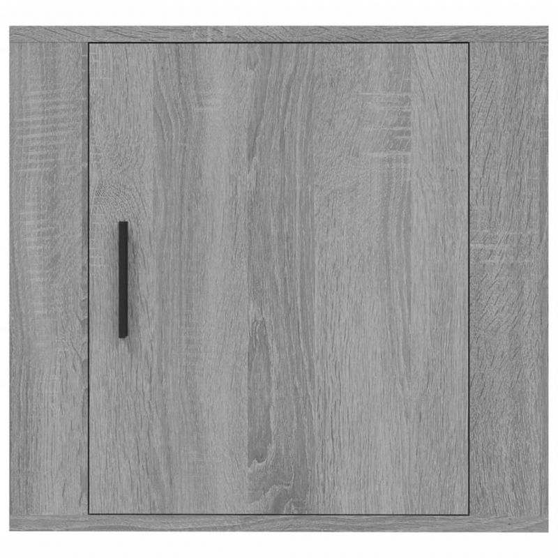 Wand-Nachttisch Grau Sonoma 50x30x47 cm