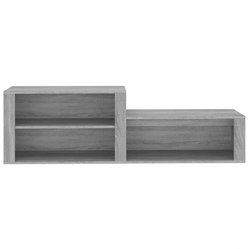 Schuhschrank Grau Sonoma 150x35x45 cm Holzwerkstoff