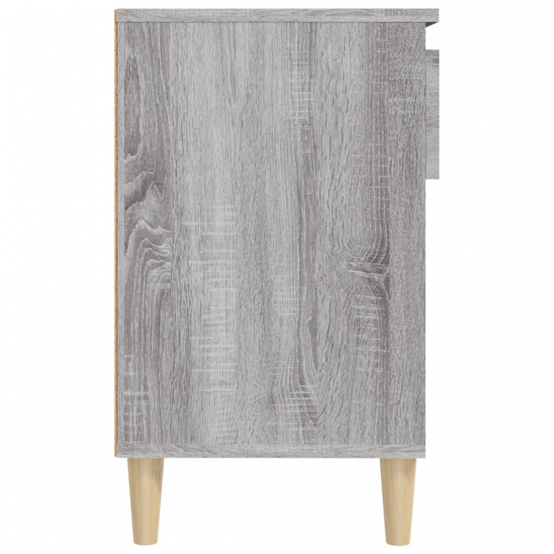 Schuhregal Grau Sonoma 102x36x60 cm Holzwerkstoff