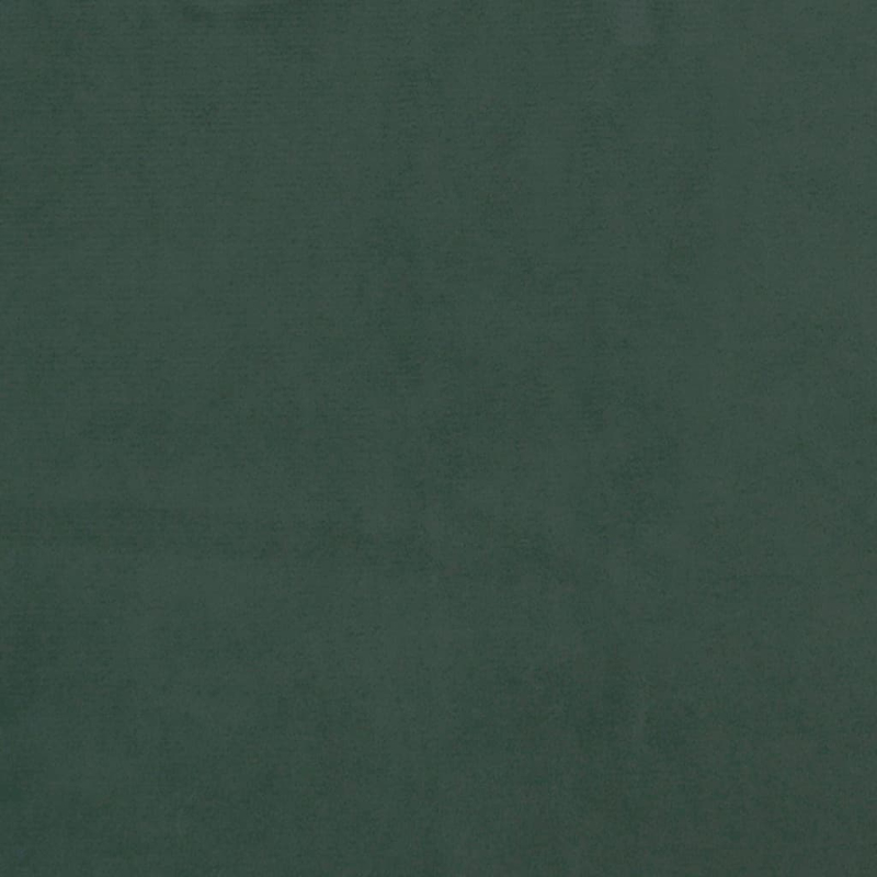 Kopfteil mit Ohren Dunkelgrün 203x23x118/128 cm Samt