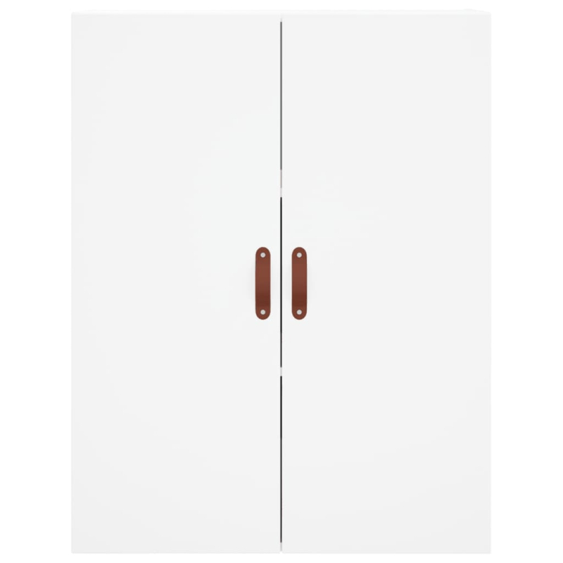 Highboard Weiß 69,5x34x180 cm Holzwerkstoff