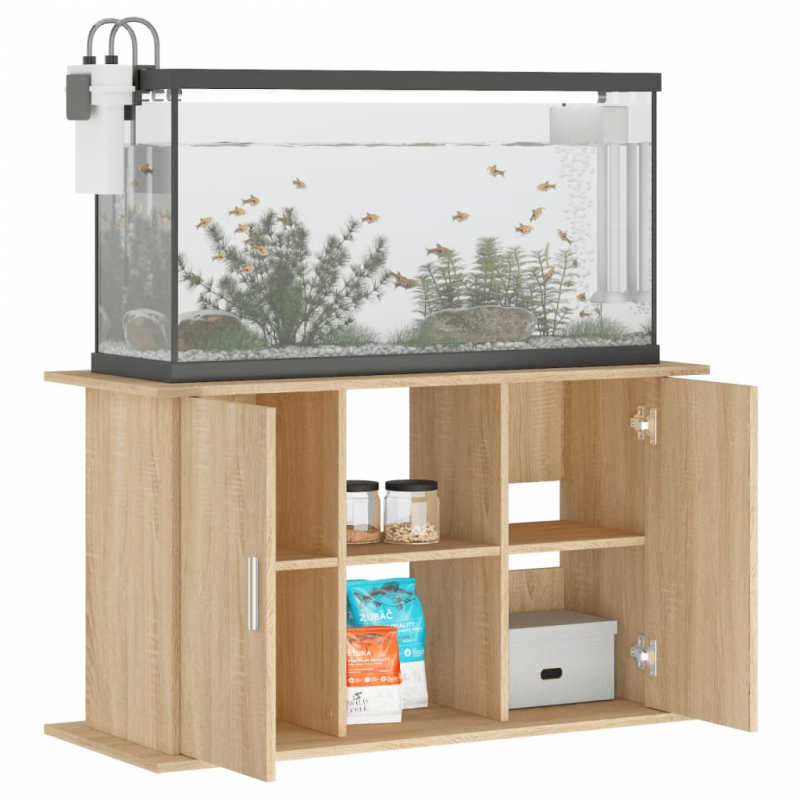 Aquariumständer Sonoma-Eiche 101x41x58 cm Holzwerkstoff