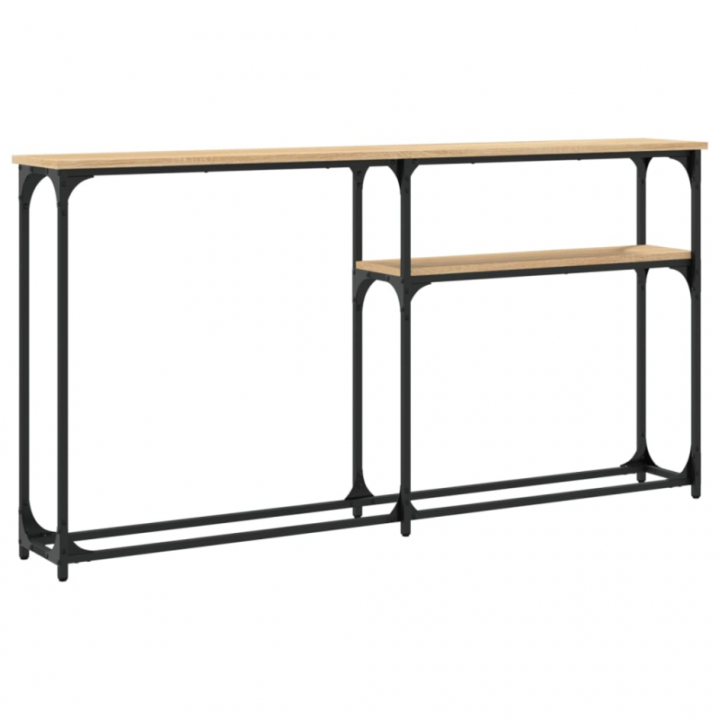 Konsolentisch Sonoma-Eiche 145x22,5x75 cm Holzwerkstoff
