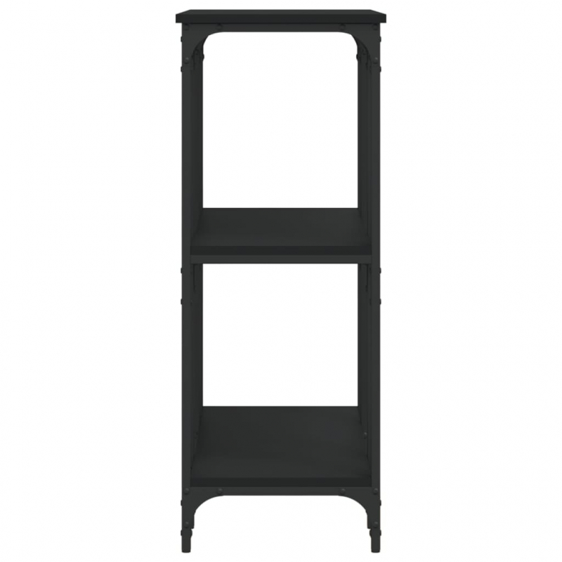 Konsolentisch Schwarz 102x35x90 cm Holzwerkstoff