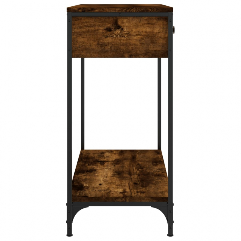 Konsolentisch Räuchereiche 75x34,5x75 cm Holzwerkstoff