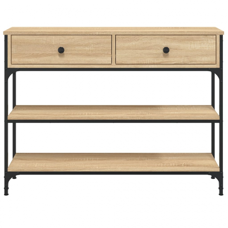 Konsolentisch Sonoma-Eiche 100x25x75 cm Holzwerkstoff