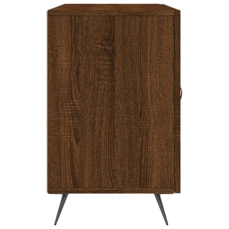 Sideboard Braun Eichen-Optik 100x36x60 cm Holzwerkstoff