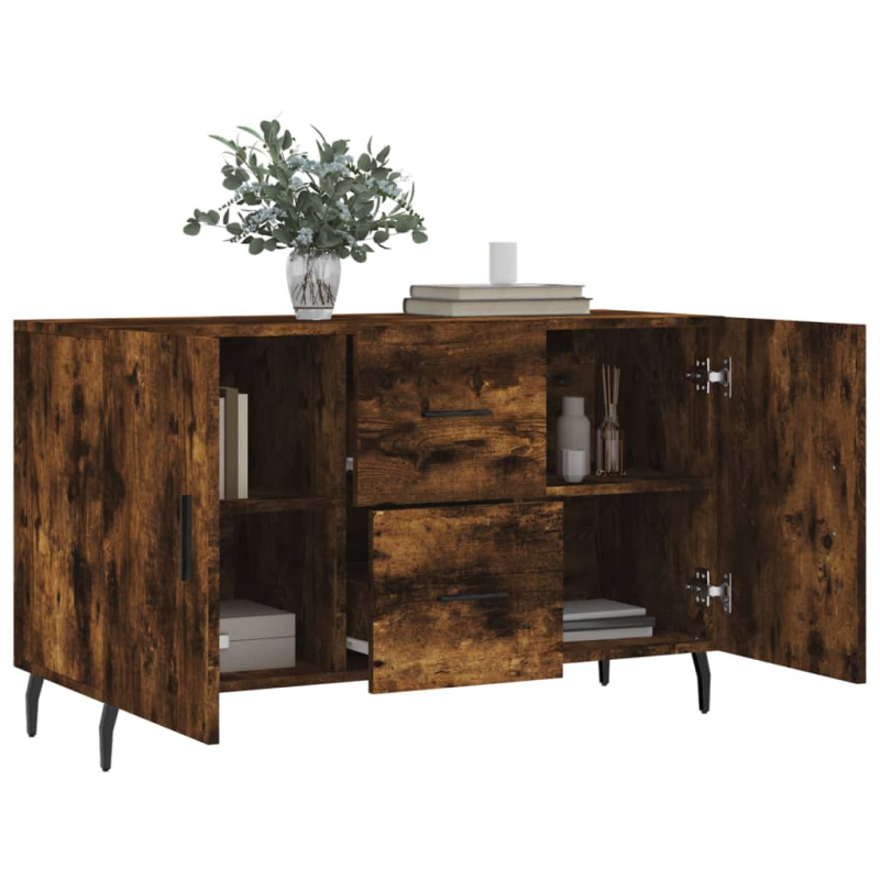 Sideboard Räuchereiche 100x36x60 cm Holzwerkstoff