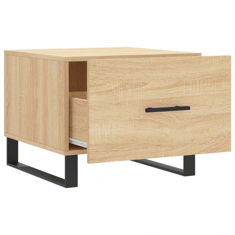 Couchtische 2 Stk. Sonoma-Eiche 50x50x40 cm Holzwerkstoff