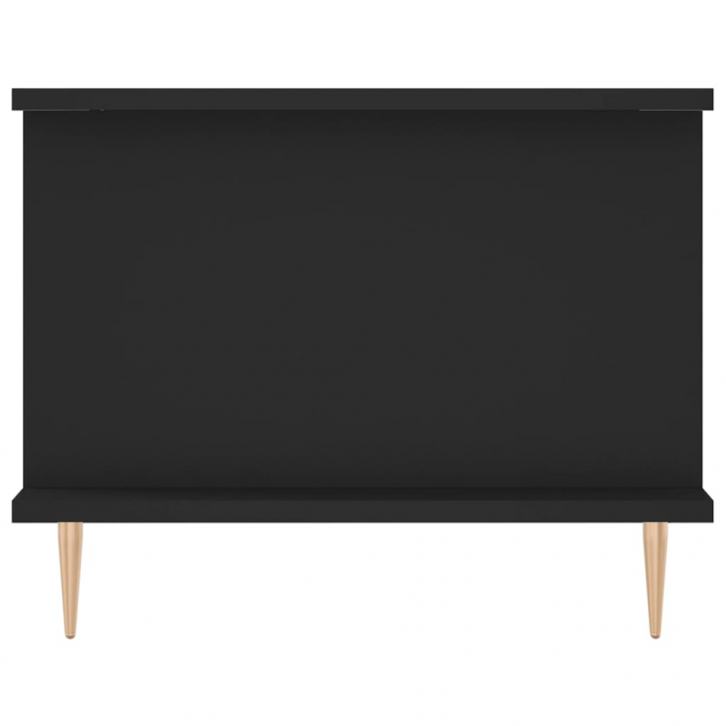 Couchtisch Schwarz 90x50x40 cm Holzwerkstoff
