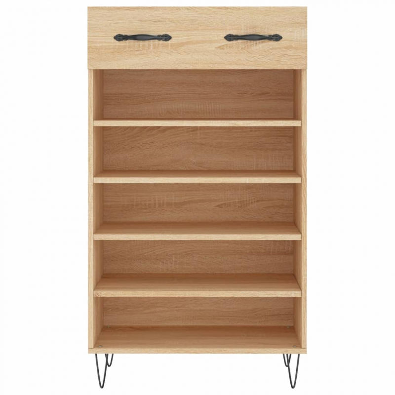 Schuhschrank Sonoma-Eiche 60x35x105 cm Holzwerkstoff
