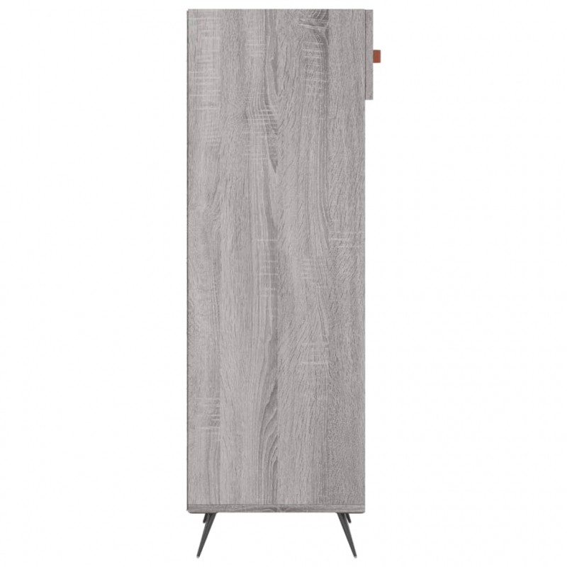 Schuhschrank Grau Sonoma 30x35x105 cm Holzwerkstoff
