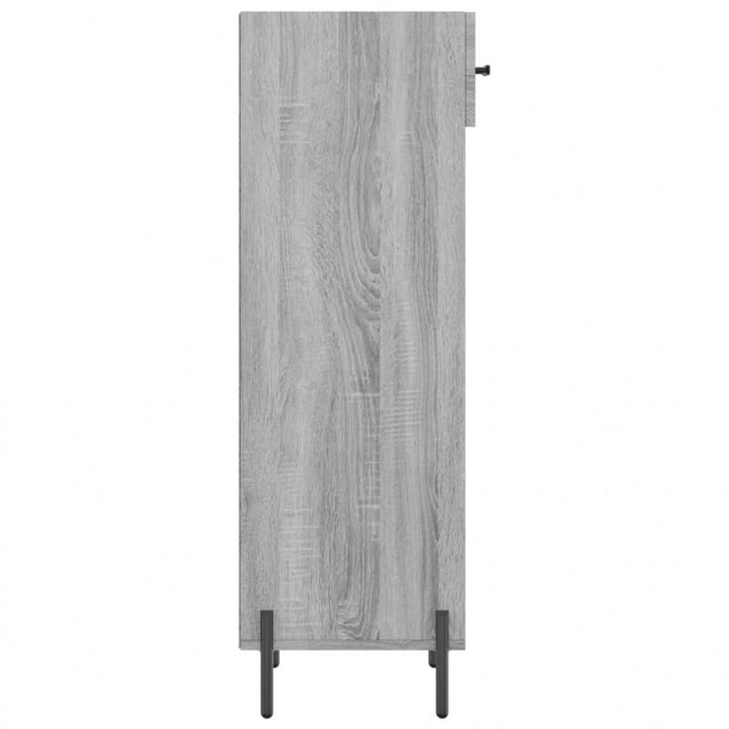 Schuhschrank Grau Sonoma 30x35x105 cm Holzwerkstoff
