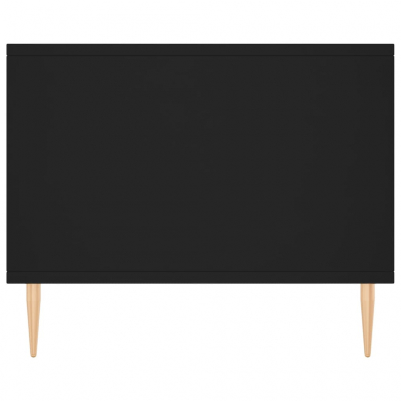 Couchtisch Schwarz 90x50x40 cm Holzwerkstoff