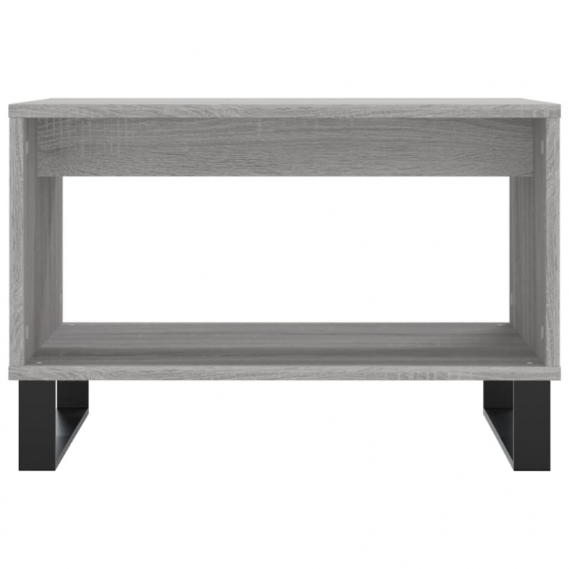 Couchtisch Grau Sonoma 60x50x40 cm Holzwerkstoff