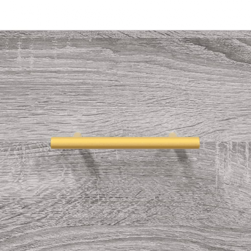 Schuhbank Grau Sonoma 102x35x55 cm Holzwerkstoff