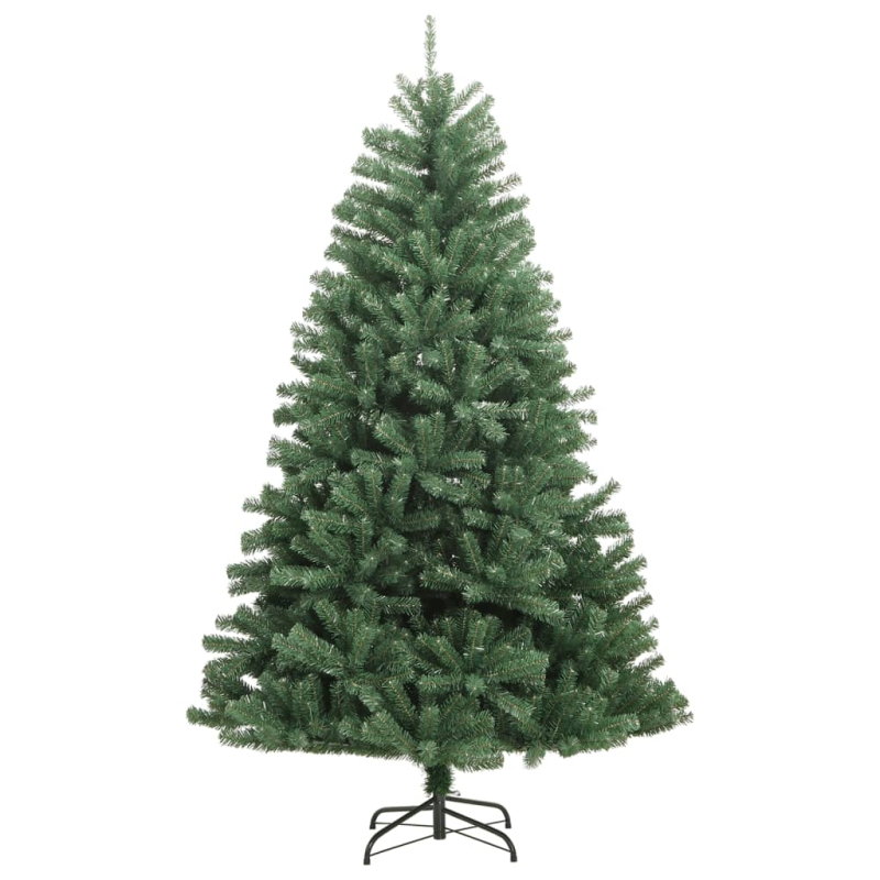 Künstlicher Weihnachtsbaum Klappbar mit Ständer Grün 270 cm