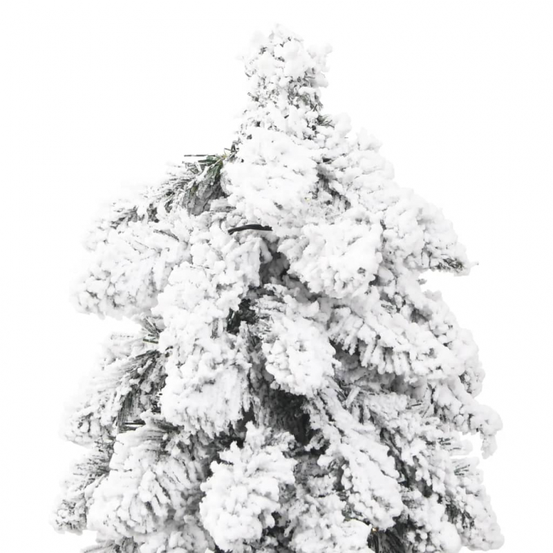 Künstlicher Weihnachtsbaum Beleuchtung & Schnee 130 LEDs 210 cm