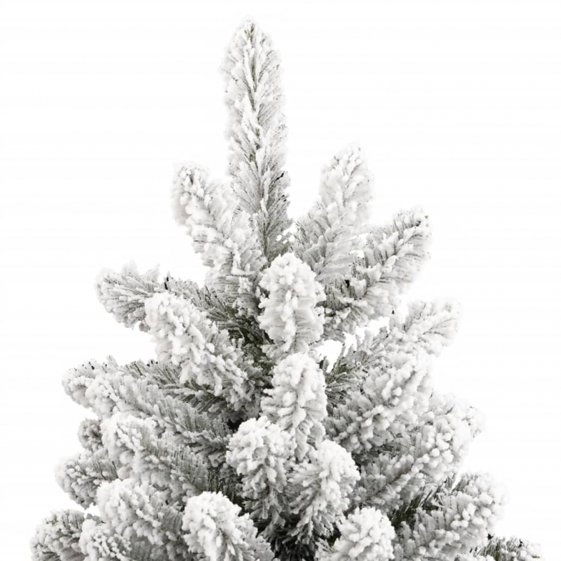 Künstlicher Weihnachtsbaum Klappbar Beschneit 180 cm