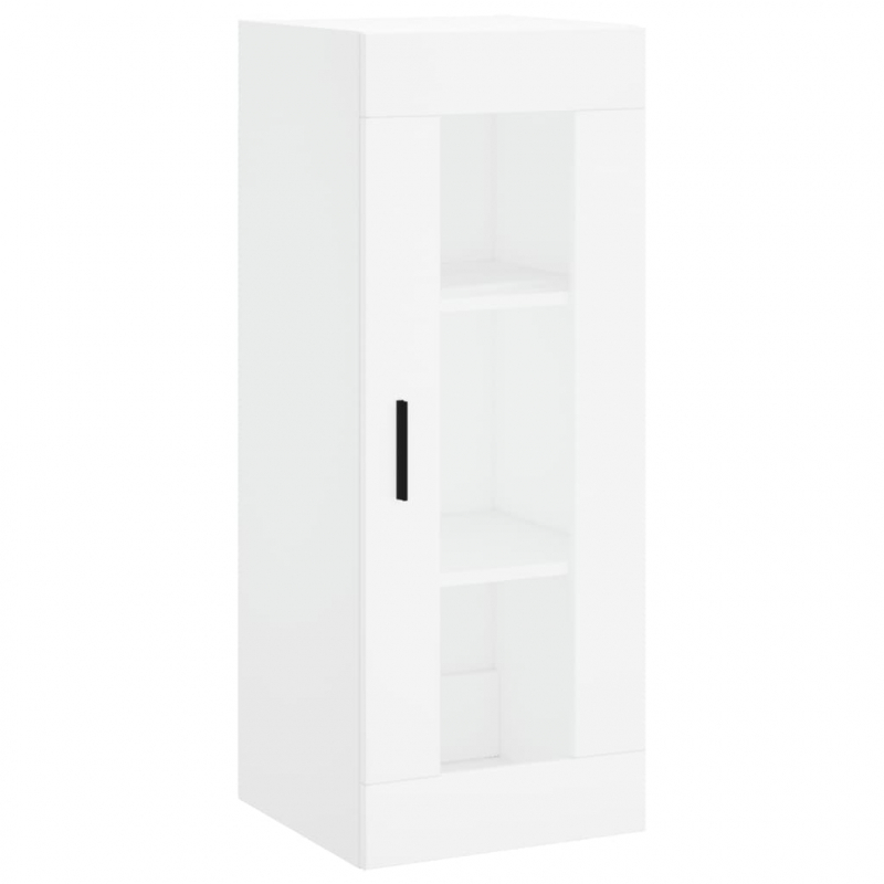 Highboard Weiß 34,5x34x180 cm Holzwerkstoff