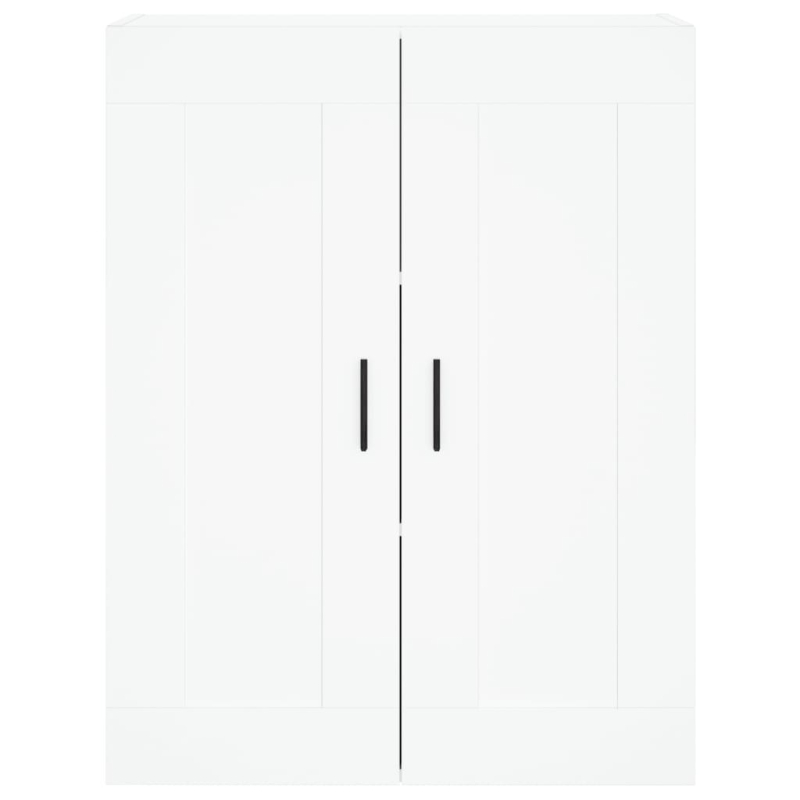 Highboard Weiß 69,5x34x180 cm Holzwerkstoff