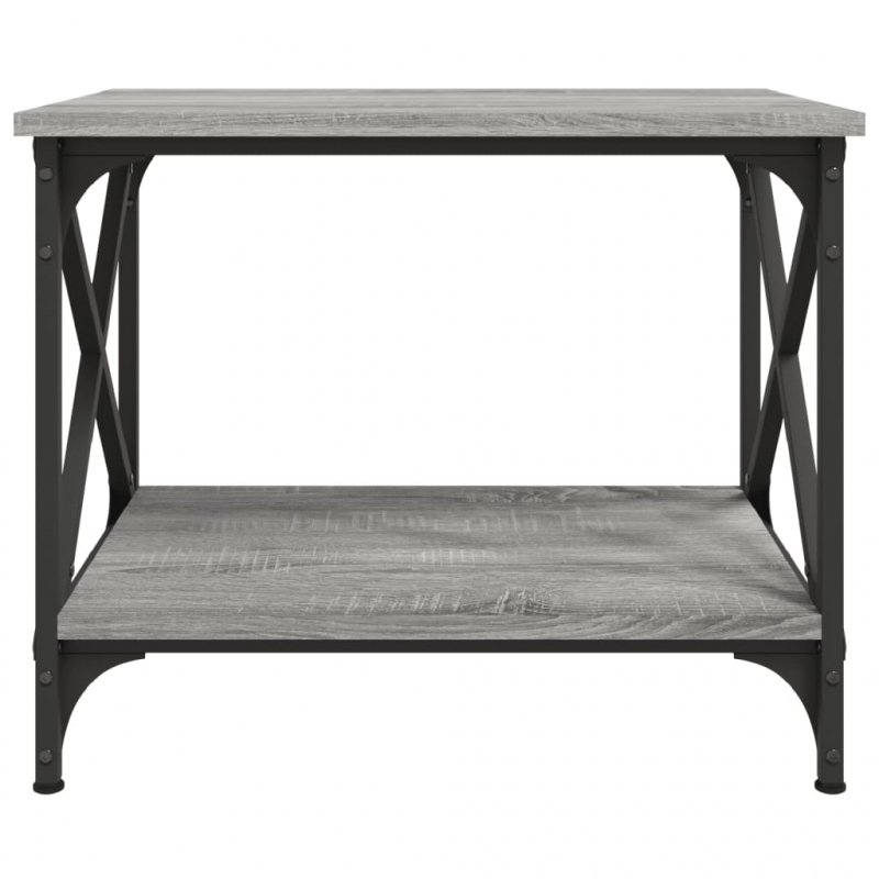 Beistelltisch Grau Sonoma 55x38x45 cm Holzwerkstoff