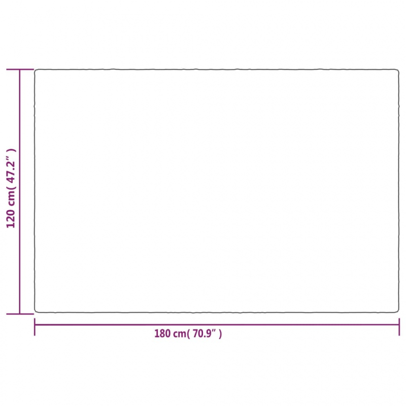 Gewichtsdecke mit Bezug Grau 120x180 cm 9 kg Stoff