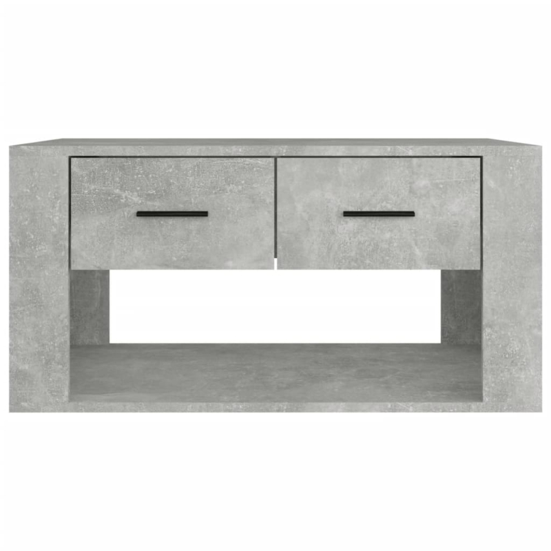 Couchtisch Betongrau 80x50x40 cm Holzwerkstoff