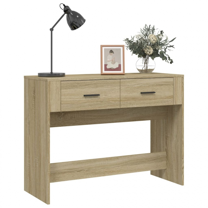 Konsolentisch Sonoma-Eiche 100x39x75 cm Holzwerkstoff
