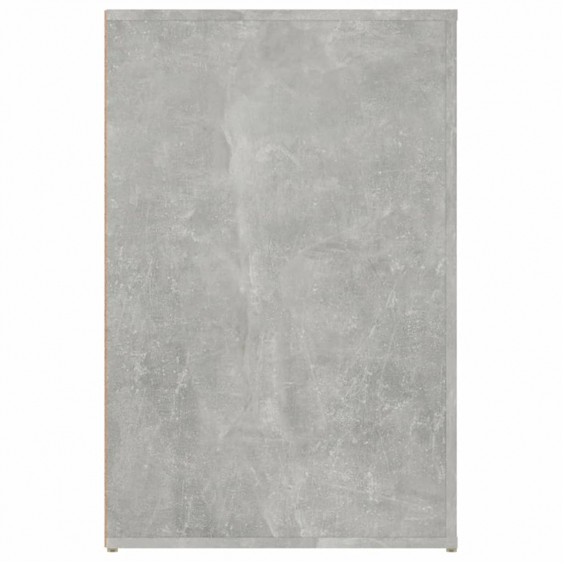 Schreibtisch Betongrau 100x49x75 cm Holzwerkstoff