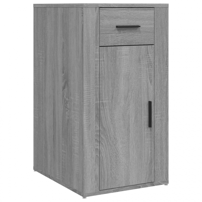 Büroschrank Grau Sonoma 40x49x75 cm Holzwerkstoff