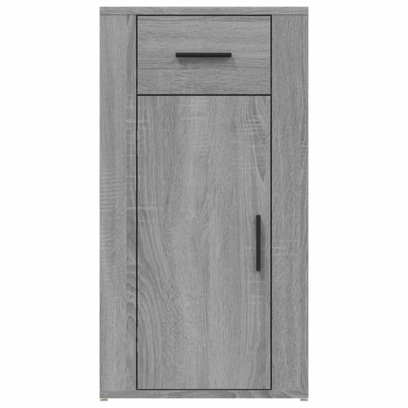 Büroschrank Grau Sonoma 40x49x75 cm Holzwerkstoff