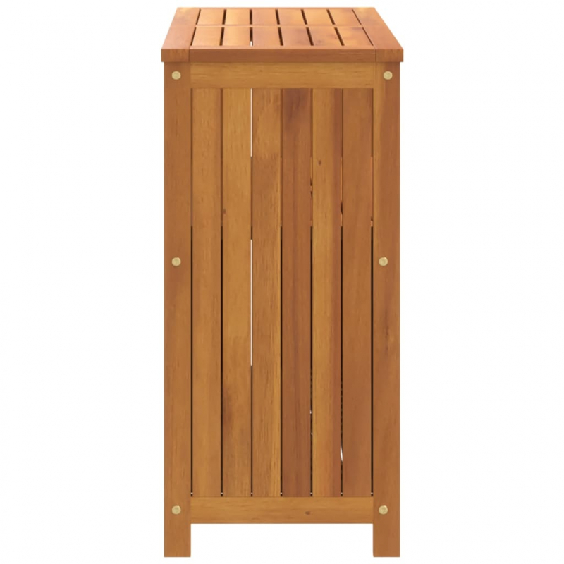 Garten-Konsolentisch 80x35x75 cm Massivholz Akazie