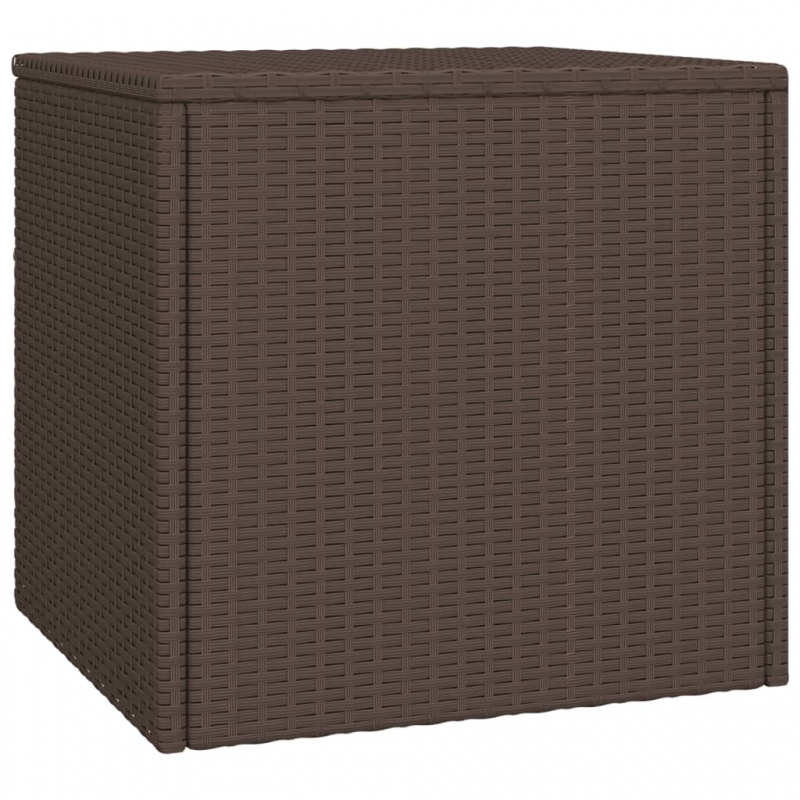 Beistelltische 3 Stk. Braun Poly Rattan