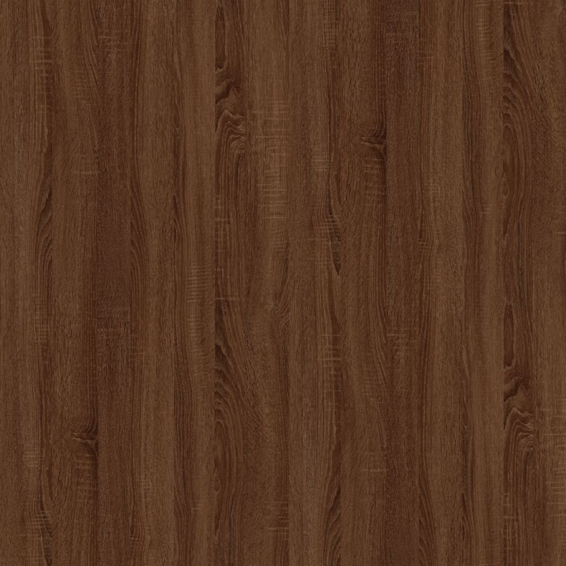 Rollschrank Braun Eichen-Optik 60x45x60 cm Holzwerkstoff