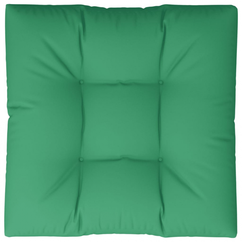 Palettenkissen Grün 80x80x12 cm Stoff