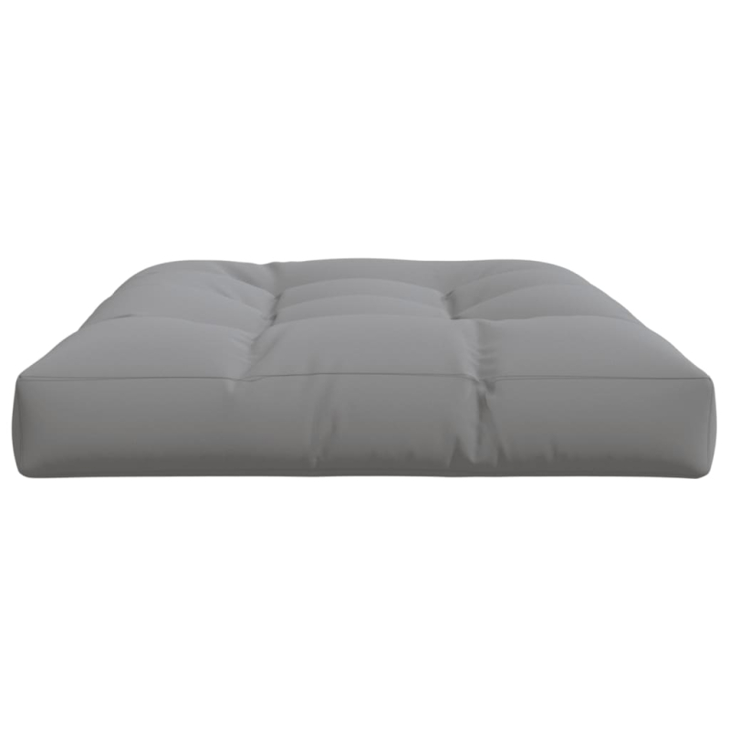 Palettenkissen Grau 120x80x12 cm Stoff
