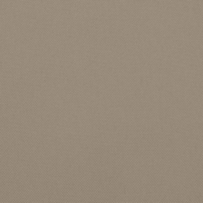 Palettenkissen Taupe 60x61,5x10 cm Stoff